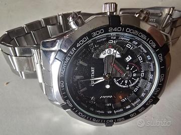 Orologio da polso ourstars da uomo al quarzo