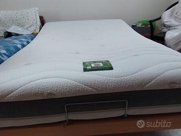 LETTO NUOVO COMPLETO RETE E MATERASSO DA 1/2 PIAZZ