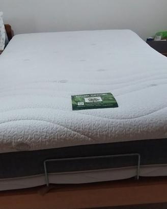 LETTO NUOVO COMPLETO RETE E MATERASSO DA 1/2 PIAZZ