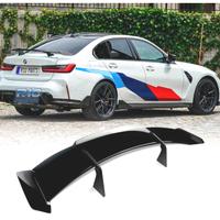 SPOILER ALETTONE BMW G80 G22 LOOK CS NERO LUCIDO