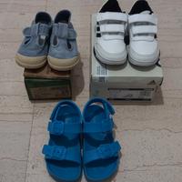 TRE PAIA DI SCARPE