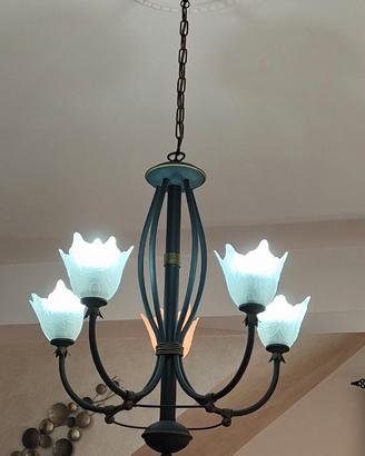 Lampadario 5 luci