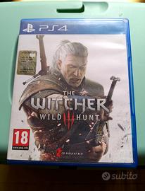 PS4 the Witcher wild hunt