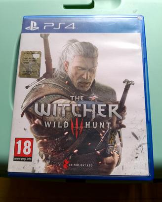PS4 the Witcher wild hunt