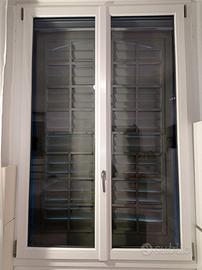 FINESTRA QFORT PVC TRIPLO VETRO e ZANZARIERA NUOVE