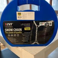 Catene da neve 7 mm nuove