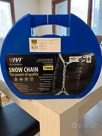 Catene da neve 7 mm nuove