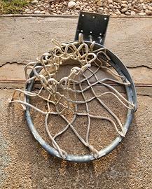 Canestro resistente in acciaio