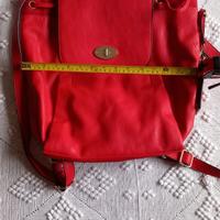 Zaino borsa pelle rossa Carpisa