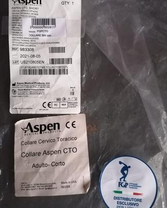 Tutore cervico-toracica Aspen CTO FGP stabilizzato