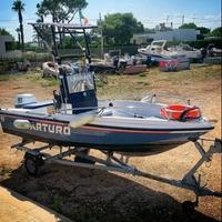 Barca Gobbi open con motore 40cv + ecoscandaglio