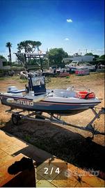 Barca Gobbi open con motore 40cv + ecoscandaglio