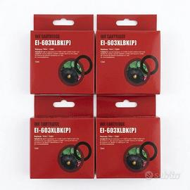 4 Cartucce Compatibili Epson 603XL Nero (T03A1)