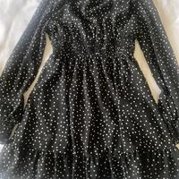 Abito Corto Shein| Pois Bianco/Nero | Balze