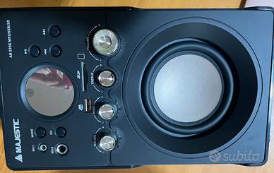 Radio musica portatile karaoke