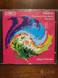 cd originale Isaac Albéniz Piano Music Vol. 3