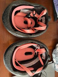 Bicicletta bambina e caschetti