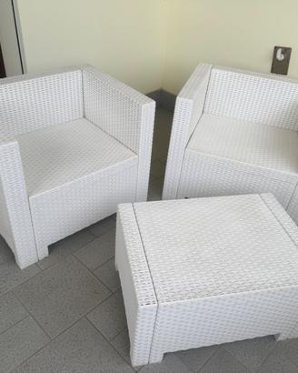 Salottino in plastica