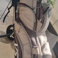 Sacca da golf completa di 11 ferri con carrello