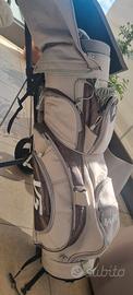 Sacca da golf completa di 11 ferri con carrello