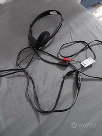 cuffia con microfono 