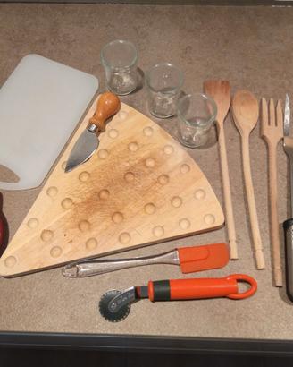 Utensili cucina 15 pezzi 
