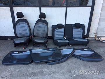 Sedili Fiat Punto Evo 2009 5 porte grigio e nero