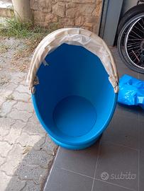 Poltrona girevole per bambini 