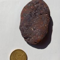 Minerale di ferro con cristalli di ematite