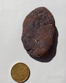Minerale di ferro con cristalli di ematite