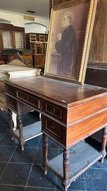 scrittoio antico in legno massello fine ‘800