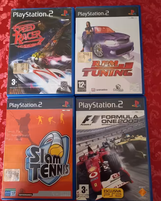 Lotto di n. 20 videogiochi per PlayStation2 