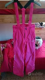 Tuta sci bambina 10anni