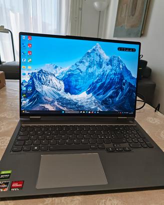 Lenovo 2k 16" Ryzen 7 Rtx3060 16GB 2tb