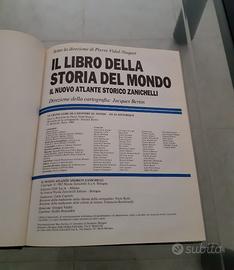 Il libro della storia del mondo zanichelli 1987