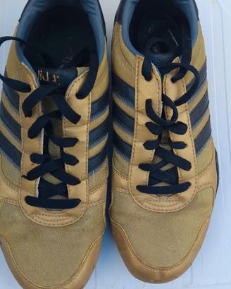 Scarpe Adidas Originals oro/nero tg. 43 usate
