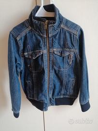 Giubbino denim bambino