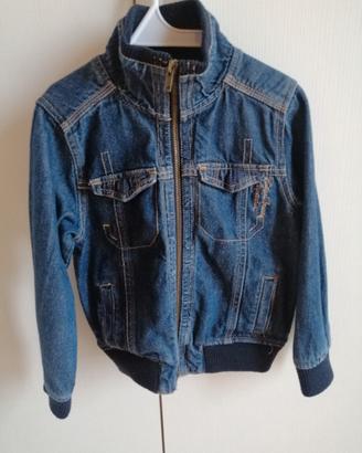 Giubbino denim bambino