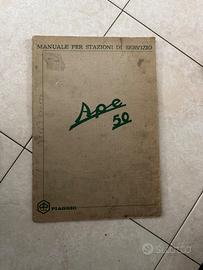 Ape 50 luglio 1969 manuale officina