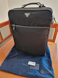 Trolley da uomo Prada Cabin Bag nuovo mai usato