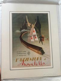 Stampa Pubblicitaria 1943 L'avventura di Annabella