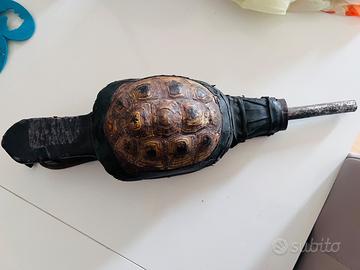 Soffiatoio per caminetto con guscio di tartaruga