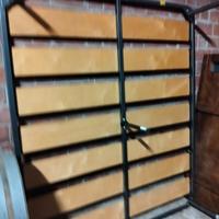 Rete matrimoniale con doghe in legno