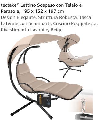 Sedia a dondolo da Esterno 