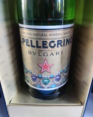 Bottiglia San Pellegrino x Bulgari 2011 sigillata