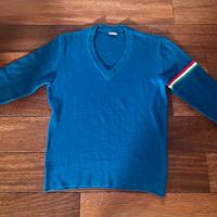 Maglione vintage blu Italia FABRA