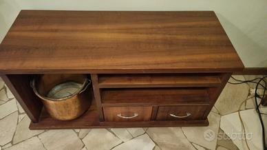 Mobile TV  in legno massello