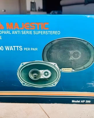 altoparlanti majestic 