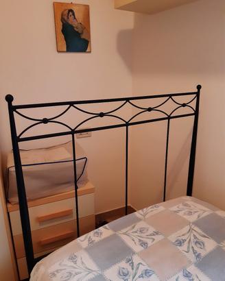 letto in ferro battuto