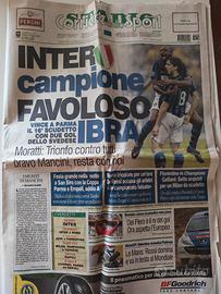 CORRIERE DELLO SPORT 16° SCUDETTO INTER
